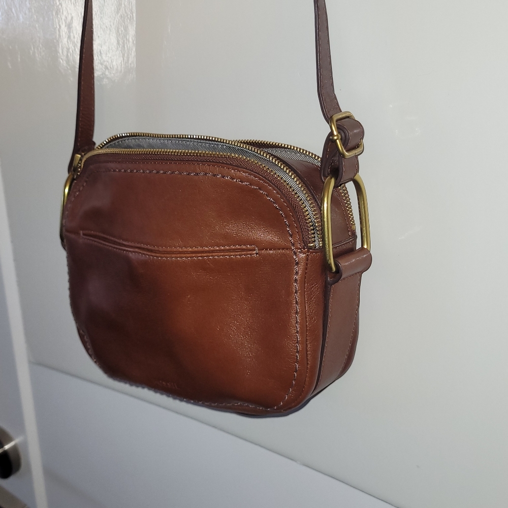 Fossil AAA leather purse / sidebag